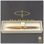 Ручка кулькова Parker JOTTER 17 XL UKRAINE Matt Gold CT BP Трезубец (13432_T001b) - уменьшенное изображение 5