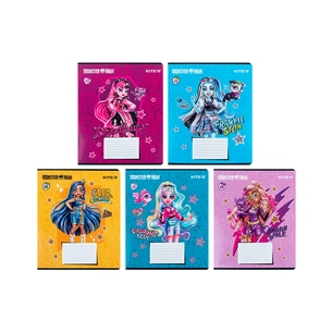 Зошит Kite Monster High 12 аркушів, лінія (MH24-234) изображение 1