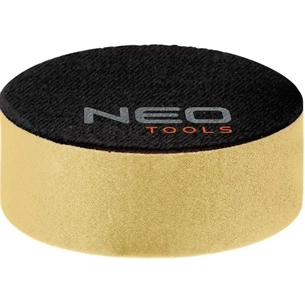 Круг зачистний Neo Tools полірувальний, губка м’яка, на липучці, 80x25мм (08-974) зображення 1