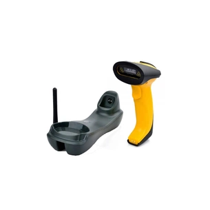 Сканер штрих-коду UKRMARK EV-W2503 2D, 433MHz, USB, IP64, stand, black/yellow (900769) изображение 1