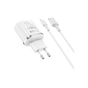 Зарядний пристрій BOROFONE BA36A High speed single port QC3.0 charger set(Micro) White (BA36AMW) - зменшене зображення 3