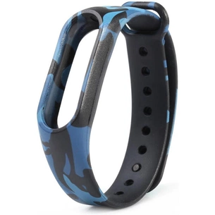 Ремінець до фітнес браслета Armorstandart для Xiaomi Mi Band 2 Khaki Blue (ARM50701) зображення 1