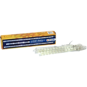 Гірлянда Delux Snowfall C 192LED 8х0.3 м IP44 EN Біла/Прозора (90017977) зображення 1