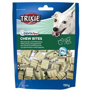 Ласощі для собак Trixie DENTA fun Chew Bites з петрушкою і м'ятою 150 г (4053032002654) зображення 1