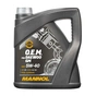 Моторна олива Mannol Daewoo GM 4л 5W-40 (MN7711-4) - зменшене зображення 1