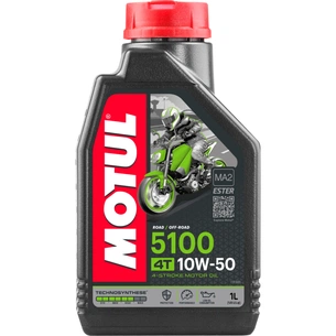 Моторна олива MOTUL 4T 5100 10W50 1л (836811) зображення 1