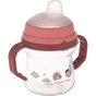 Поїльник-непроливайка Canpol babies Bonjour Paris з силіконовим носиком FirstCup 150 мл Рожева (56/612_pin) - зменшене зображення 2