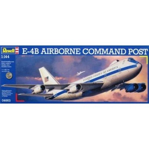 Збірна модель Revell Літак E-4B Airborne Command Post 1:144 (4663) зображення 1