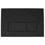Панель змиву Geberit Delta50 Black matt (115.119.14.1) - зменшене зображення 1