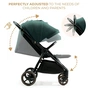 Коляска Kinderkraft Mitzy Jade Green (KSMITZ00GRE0000) (5902533924387) - зменшене зображення 7