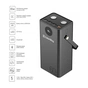 Батарея універсальна ColorWay 60 000 mAh Powerful PD/65W, QC/4.0, AFC, FCP, Black (CW-PB600LPA5BK-PDD) - уменьшенное изображение 7