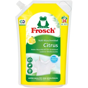 Гель для прання Frosch Цитрус 1.8 л (4001499960246) зображення 1