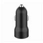 Зарядний пристрій Gembird 1xUSB-A (18W QC3.0) + 1xUSB-C (20W PD) black (TA-UC-A2PDQC20-CAR-01) - зменшене зображення 4