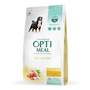 Сухий корм для собак Optimeal для великих порід зі смаком курки 12 кг (4820083905544) изображение 1
