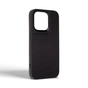 Чохол до мобільного телефона Harder Carbon Pattern Apple iPhone 14 Pro Black (ARM76779) - зменшене зображення 2