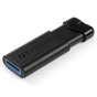 USB флеш накопичувач Verbatim 64GB PinStripe Black USB 3.0 (49318) - зменшене зображення 3