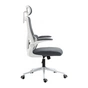 Офісне крісло GT Racer X-5728 White/Gray - зменшене зображення 4