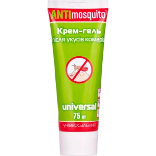 Засіб після укусів комах Anti mosquito Універсальний крем-гель 75 мл (4820185710367) зображення 1