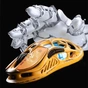 Мишка GravaStar Mercury M1 Pro Wireless/Bluetoot/USB Yellow (GSM1PRO_YLW) - зменшене зображення 9