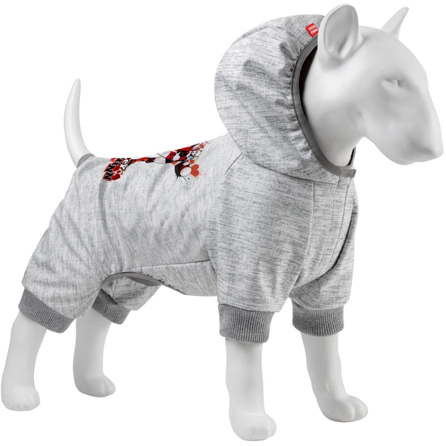 Комбінезон для тварин Collar WAUDOG Clothes "Харлі Квін" M35 B 54-60 см, С 34-40 см (308-0153) - зображення 1