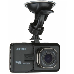 Відеореєстратор Atrix JS-X190 Full HD (black) (x190b) зображення 1