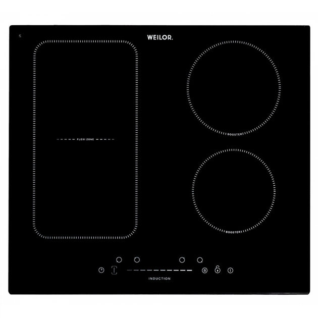 Варочна поверхня Weilor WIS 670 BLACK - зображення 1