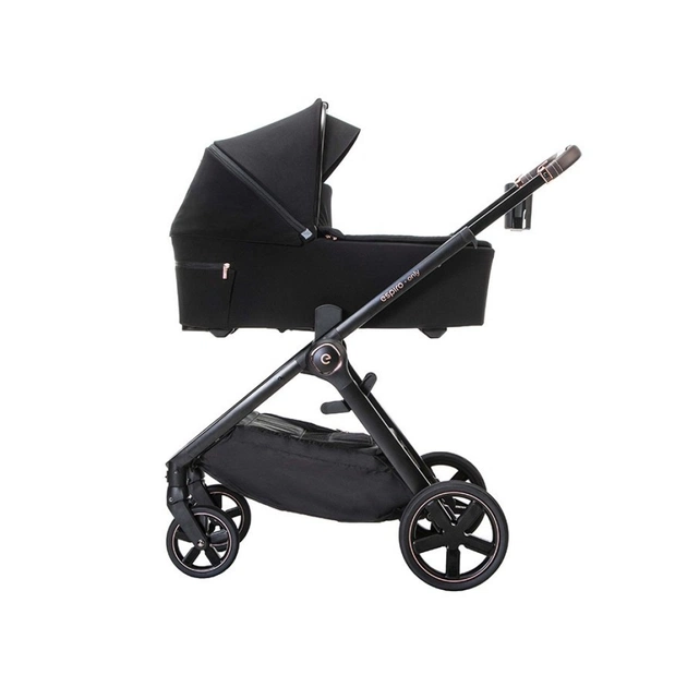 Коляска Espiro 2 в 1 Only 510 Stylish Black (колеса GEL) (5905683801928) - изображение 7