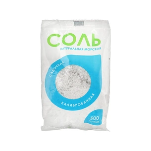 Сіль для ванн ElenSee Натуральна морська 500 г (4820098541331) зображення 1