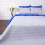 Покривало MirSon набір Dream Line №7112 Blue perfection 150х210 + наволочка 50х70 (2200005623954) - зменшене зображення 1