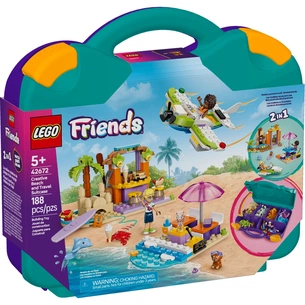 Конструктор LEGO Friends Творча валіза для подорожей і відпочинку на пляжі (42672) зображення 1
