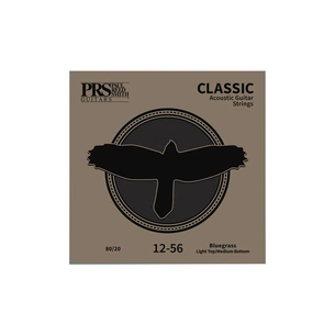 Струни для гітари PRS Classic Acoustic Strings Bluegrass 12-56 (100148007002005) зображення 1