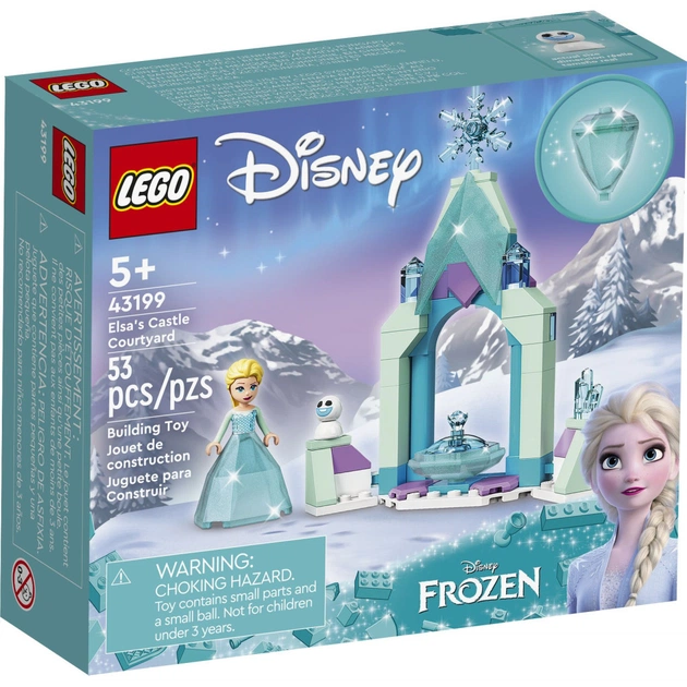 Конструктор LEGO Disney Princess Двір палацу Ельзи 53 деталі (43199) - изображение 1