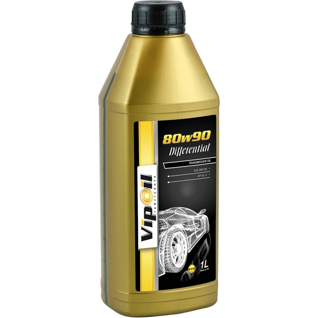 Трансмісійна олива VIPOIL Differential 80W90 GL-5, 1л (0162856) - зображення 1