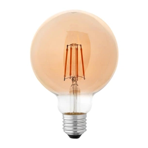 Лампочка Delux Globe G95 6Вт E27 2700К amber filament (90016727) picture 1