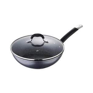 Сковорода MasterPro Home edition, Вок з кришкою, 28 см (BGMP-3289-BK) зображення 1