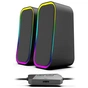 Акустична система ColorWay Aura 2.0 USB/Bluetooth Gray (CW-SPU02GR) - зменшене зображення 3