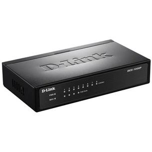 Комутатор мережевий D-Link DES-1008P зображення 1