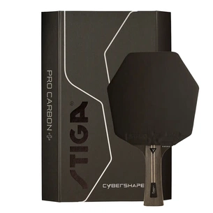 Ракетка для настільного тенісу Stiga Pro Carbon Plus Cybershape 5 Star FL (1215-0401-35) (931184) зображення 1