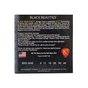 Струни для гітари DR Strings Black Beauties Electric - Light Heavy (09-46) (BKE-9/46) - зменшене зображення 3