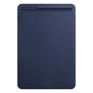 Чохол до планшета Apple Leather Sleeve for 10.5-inch iPad Pro - Midnight Blue (MPU22ZM/A) зображення 1