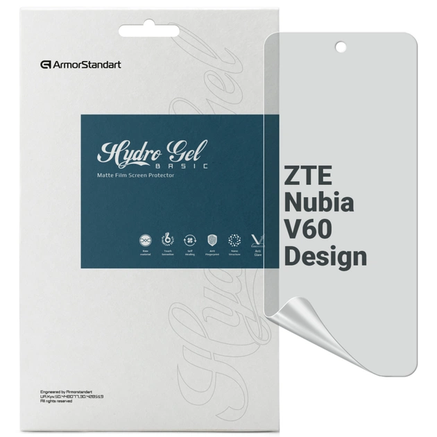 Плівка захисна Armorstandart Matte ZTE Nubia V60 Design (ARM78878) - зображення 1