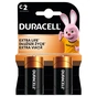 Батарейка Duracell C LR14 лужна 2шт. в упаковці (5000394052529 / 81483545) - зменшене зображення 2