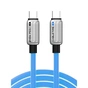 Кабель Cabletime USB Type-C - USB Type-C (M/M) PD 240W, 2 м, Blue (CU05L) - уменьшенное изображение 1