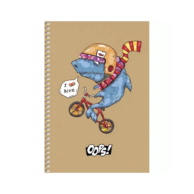 Зошит Школярик А5 Student без лініювання 96 аркушів (A5-SC-096-6116) - изображение 3