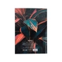 Канцелярська книга Axent Flora А4 у твердій обкладинці 192 аркуші клітинка, поморанчева (8423-28-A) - зменшене зображення 4