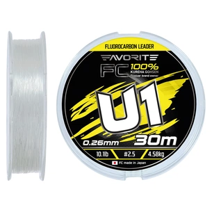 Флюорокарбон Favorite U1 FC 30m 2.5/0.26mm 10.1lb/4.58kg (1693.12.13) зображення 1