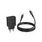 Зарядний пристрій BOROFONE BA98A Ilustre 2xUSB-C + 1xUSB-A PD30W digital display + cable USB-C to Lightning Black (6941991120527) - уменьшенное изображение 7