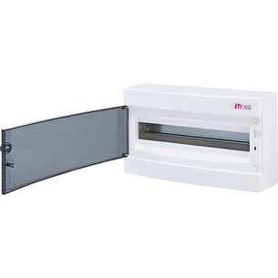 Распределительный щит ETI ECT 18PT (18 модулей прозрачная дверца) (1101002) изображение 1