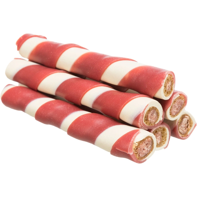 Ласощі для собак Trixie Filled Chew 10 см 100 шт (качка) (4011905276472) - зображення 1
