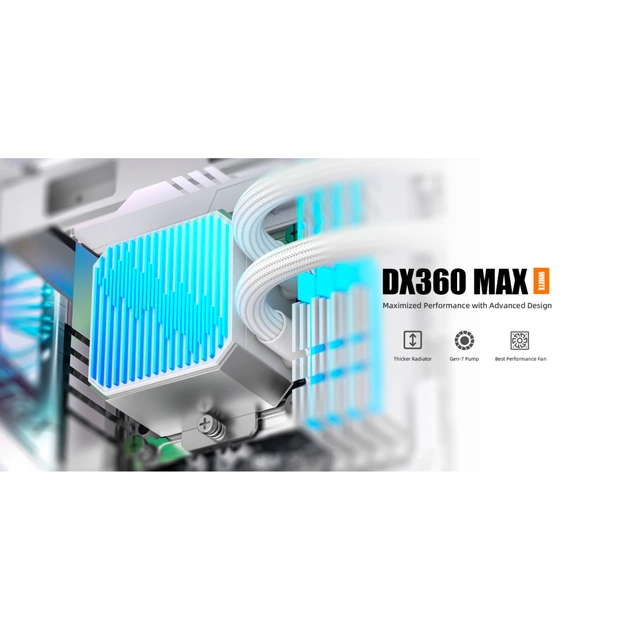 Система рідинного охолодження ID-Cooling DX360 Max White (DX360 MAX WHITE) - picture 8